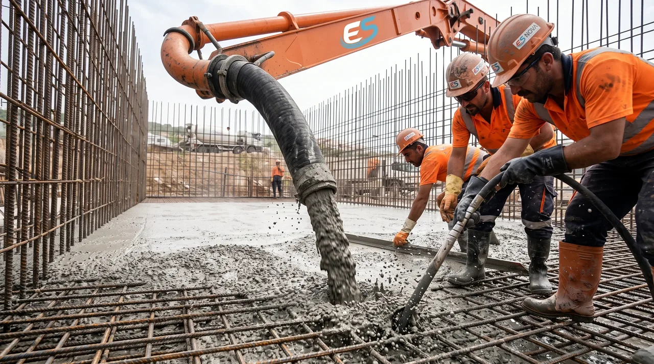C30/37 Yüksek Mukavemetli Deprem & Radye Temel Betonu